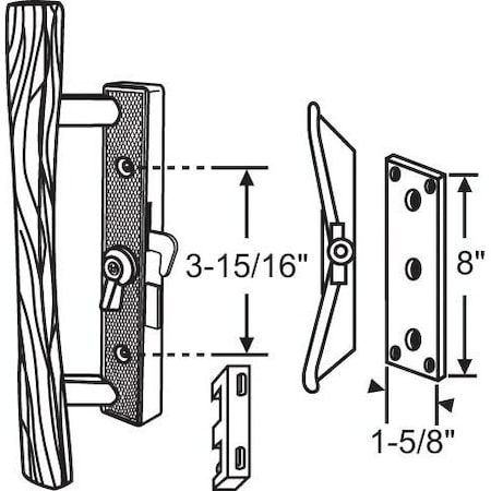 Strybuc Patio Door Handle 13-112X